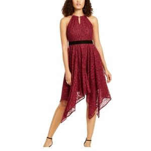 NWT Thalia Sodi Wine colored dress.